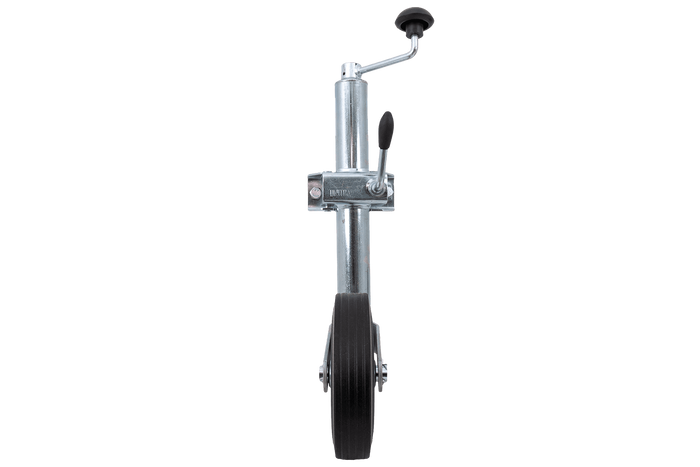 Tõukeratas klambriga UNITRAILERILE 150kg 48mm 505-730mm