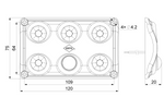 HORPOL LWD2156 LED 900lm autosalongilamp liikumisanduriga