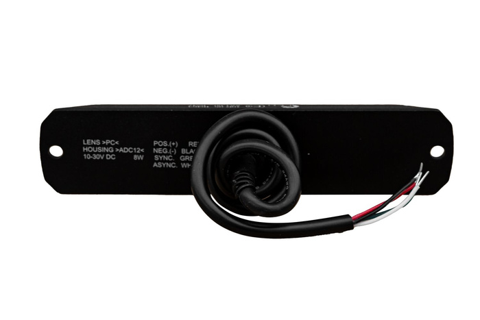 LED vilkuv tuli 7W kollane LW0042