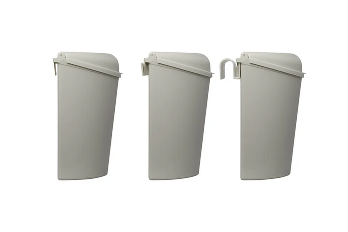 ProPlus 370402 prügikast kaanega haagissuvilatele, matkaautodele, 6L