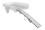UNITRAILER ALR003 kokkupandav alumiiniumist haagise kaldtee 221cm 340kg rihma ja toega