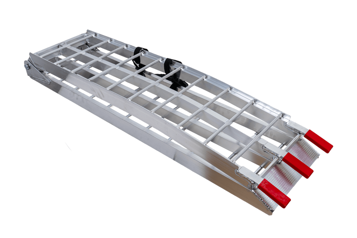 UNITRAILER ALR002 kokkupandav alumiiniumist haagise kaldtee 221cm 340kg rihmaga