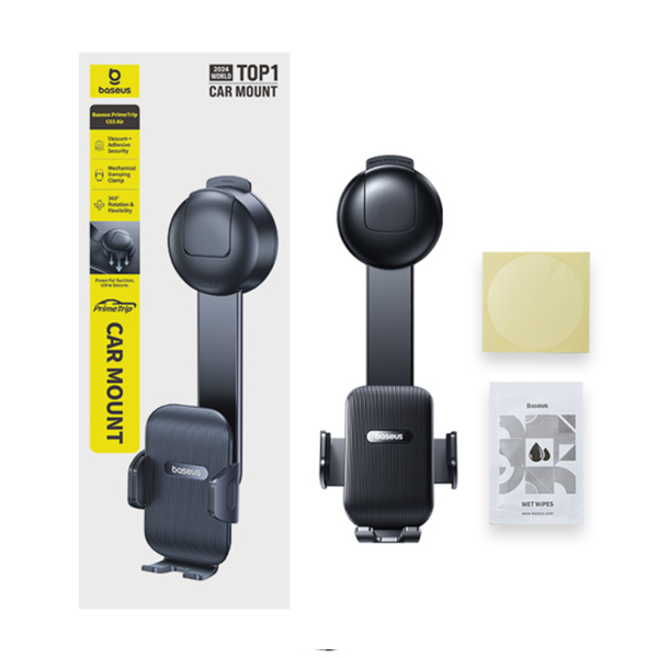 BASEUS PrimeTrip C03 Air autotelefoni hoidik armatuurlauale iminapaga
