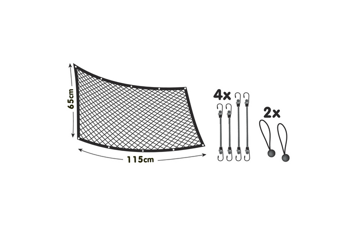 Koeravahesein LAMPA PET-2 võrkpiire esiistmete külge 115x65cm