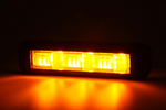 Hoiatuslamp WAŚ 2466 W285 Vilkuv LED-tuli oranž MASTER/SLAVE