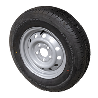 OUTLET Tugevdatud velg haagisele LINGLONG TIRE 165/80 R13C 96/94N UNITRAILER RIM 4.5Jx13"H2 5x112 ET:30