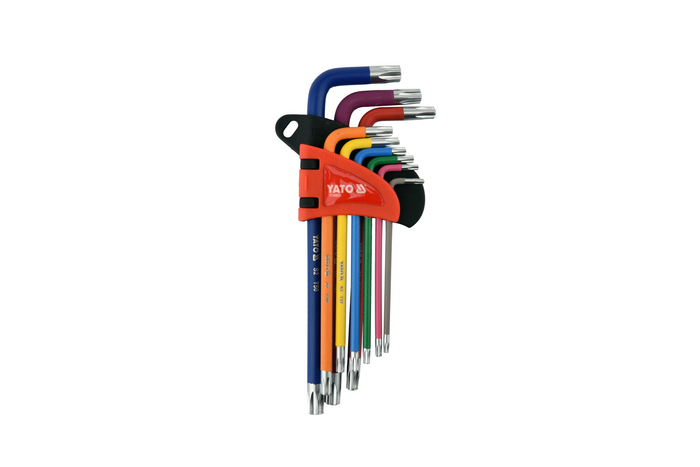 Torx-võtmete komplekt YATO YT-05633 T10-T50 9 tk.