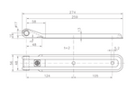WINTERHOFF BSCH 10-17-270-SO haagise küljele kinnitatav hinge