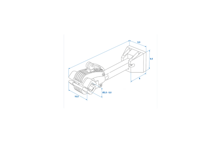 ProPlus 730914 kokkupandav seinale kinnitatav jalgrattahoidik