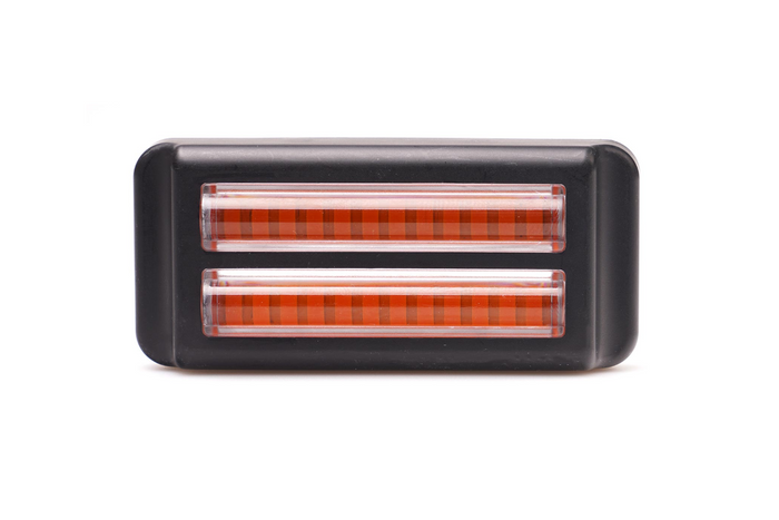 Hoiatuslamp WAŚ 2469 W284 Vilkuv oranž LED-tuli MASTER/SLAVE