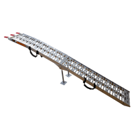 UNITRAILER ALR003 kokkupandav alumiiniumist haagise kaldtee 221cm 340kg rihma ja toega