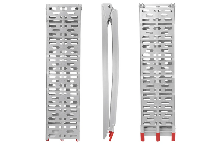 ProPlus 390096 kokkupandavad alumiiniumist haagissuvilate kaldteed 220 cm 680 kg 2 tk komplekt