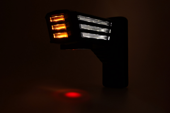 WAŚ 2550P W297.3.1 SPOT LED parempoolne suunatuli lühikesel varrel